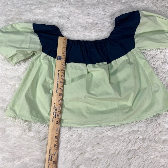 Anthropologie | Maeve | Splitshade Off-The-Shoulder Blouse - Picture 9 of 9